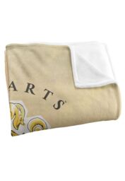 Harry Potter Watercolor Hogwarts Sigil Silky Touch Super Soft Throw Blanket 152 X 127 cm in White - thumbnail 3
