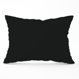 Warren Reed - Designer Midnight Black Cushions - Size: 45 cm x 45 cm - thumbnail 1