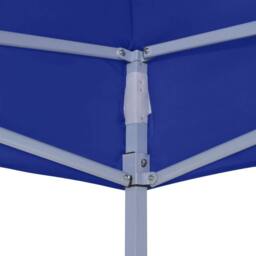 Berkfield Home Professional Folding Party Tent 2x2 m Steel Blue - thumbnail 1