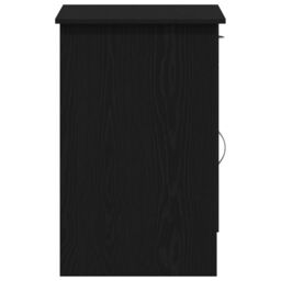 Berkfield Home Desk Black Oak Engineered Wood 100x50x76 cm Durable - Size: 100 x 50 x 76 cm - thumbnail 8