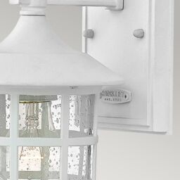 Netlighting Hinkley Freeport Outdoor Wall Lantern Textured White IP44 - thumbnail 5