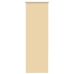 Berkfield Home Roller Blind Blackout Beige 55x130 cm Fabric Width 50.7 cm Polyester - thumbnail 2