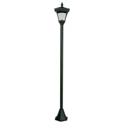mysmartbuy Solar Powered Height Adjustable Casablanca Lamp Post - 10 Lumen Weather & UV Resistant Outdoor Garden LED Light - H126.5 x 15cm - thumbnail 1