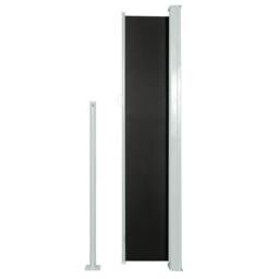 Berkfield Home Patio Retractable Side Awning 100x500 cm Black - thumbnail 3