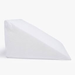 OHS Bed Wedge Pillow Back Support Cushion Memory Foam Acid Reflux Removable Cover in White - thumbnail 4