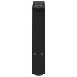 Berkfield Home Coffee Table Legs A-Shaped 2 pcs Black¬†30x(30-31) cm Steel in Black - thumbnail 6