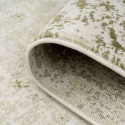 Kukoon Sage Green Distressed Living Area Bedroom Rug - Size: 160 cm x 230 cm - thumbnail 5