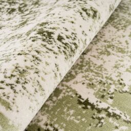 Kukoon Sage Green Distressed Living Area Bedroom Rug - Size: 160 cm x 230 cm - thumbnail 6