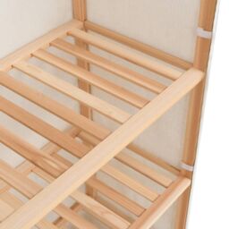 Berkfield Home 3-Tier Clothes Wardrobe 79x40x170 cm in White - Size: 79 x 40 x 170 cm - thumbnail 6