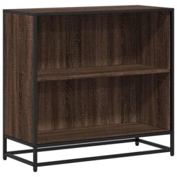 Berkfield Home Book Cabinet Brown Oak 80.5x35x76 cm Engineered Wood - thumbnail 2