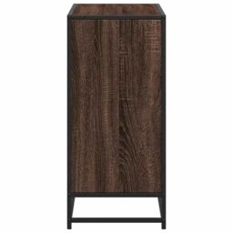Berkfield Home Book Cabinet Brown Oak 80.5x35x76 cm Engineered Wood - thumbnail 5