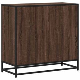 Berkfield Home Book Cabinet Brown Oak 80.5x35x76 cm Engineered Wood - thumbnail 6