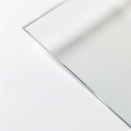 Nicoman Transparent Chair Mat for Hard Floors 120x90cm With a Lip in Clear - Size: 90 cm x 120 cm - thumbnail 4