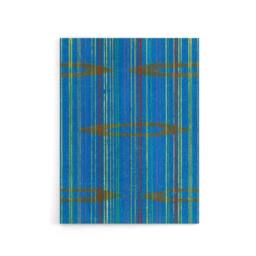 "Artery8 Blue Abstract Geometric Pattern Canvas Wall Art Print Korin - Size: W18"" x H24""" - thumbnail 1