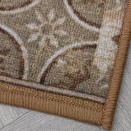 runrug Hallway Runner Rug - Non-Slip, Hardwearing, 5.4mm - 'Murcia' in Beige - Size: 80 cm x 390 cm - thumbnail 2