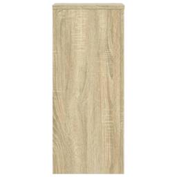 Berkfield Home Plant Stands 2 pcs Sonoma Oak 30x30x70 cm Engineered wood in Light Tan - Size: 30 x 30 x 70 cm - thumbnail 6