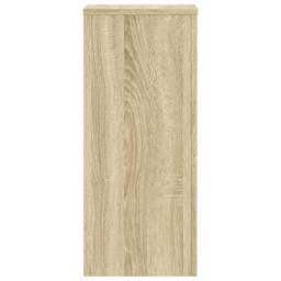 Berkfield Home Plant Stands 2 pcs Sonoma Oak 30x30x70 cm Engineered wood in Light Tan - Size: 30 x 30 x 70 cm - thumbnail 5