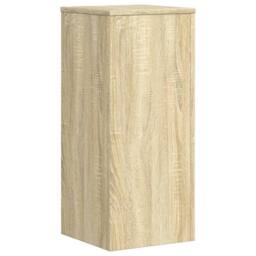Berkfield Home Plant Stands 2 pcs Sonoma Oak 30x30x70 cm Engineered wood in Light Tan - Size: 30 x 30 x 70 cm - thumbnail 7
