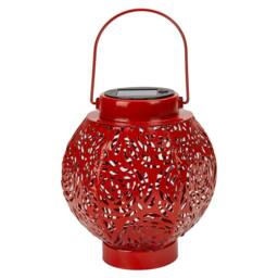 VFM e-Store Solar Lanterns for Garden 18cm x 15cm Red X 1 - Size: 18 cm x 15 cm - thumbnail 1