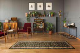 RugsX Royal Runner in Green - Size: 60 cm x 250 cm - thumbnail 4