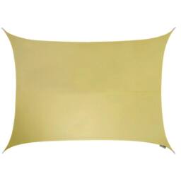 Primrose 5m x 4m Water Resistant Patio Sun Shade Sail 96.5% UV Block Free Rope in Beige - thumbnail 1