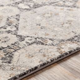 Livabliss Indigo-Vintage Grey Beige Off-White Black Traditional Boho Living Rug - Size: 130 cm x 190 cm - thumbnail 3