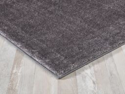 Smart Living Super Soft Fluffy Thick Pile Shimmer Shaggy Area Rugs in Silver - Size: 60 cm x 110 cm - thumbnail 2