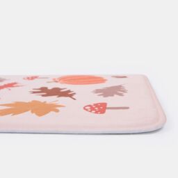 OHS House Door Kitchen Floor Rug Cosy Autumn Runner, Leaves - 50 x 120cm in Burnt Orange - Size: Medium - thumbnail 5