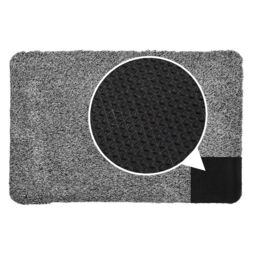 JVL Kensington Machine Washable Barrier Doormat 50x75cm Grey - Size: 50 cm x 75 cm - thumbnail 7