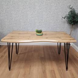 KOSY KOALA Dining Table Set With 4 Blue Velvet Chairs Dining Furniture - thumbnail 8