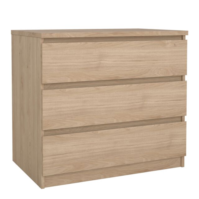 Furniture To Go Naia Chest of 3 Drawers in Light Oak - image 1