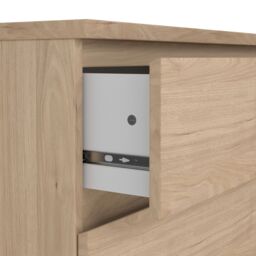 Furniture To Go Naia Chest of 3 Drawers in Light Oak - thumbnail 8