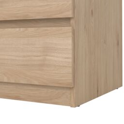 Furniture To Go Naia Chest of 3 Drawers in Light Oak - thumbnail 9