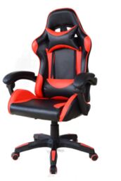 Groundlevel Executive Racing Style Gaming & Office Chair in Red