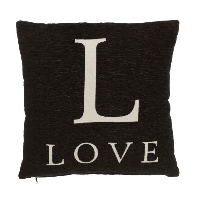 Orsina Love Words Cushion in Black - image 1