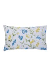 Helena Springfield 'Sweetpea' Cotton Duvet Cover Set in White - Size: Single - thumbnail 3