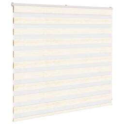 Berkfield Home Elegant Zebra Blind Marble Beige 155x100 cm Fabric Width 150.9 cm - thumbnail 1