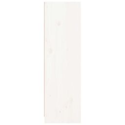 Berkfield Home Bookcase White 70x33x110 cm Solid Wood Pine - Size: 70 x 33 x 110 cm - thumbnail 5