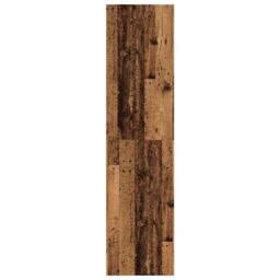 Berkfield Home Wardrobe Old Wood 80x50x200 cm Engineered Wood in Brown - Size: 80 x 50 x 200 cm - thumbnail 6