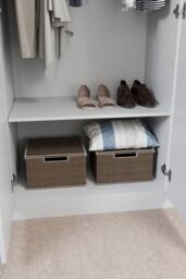 Home Discount Vida Designs Riano 3 Door Wardrobe Storage Organizer in White - thumbnail 8