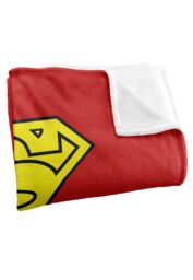 Warner Brothers Superman Officially Licensed Silky Touch Super Soft Throw Blanket 152 x 127 cm in White - thumbnail 3