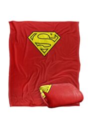 Warner Brothers Superman Officially Licensed Silky Touch Super Soft Throw Blanket 152 x 127 cm in White - thumbnail 2