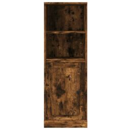 Berkfield Home Highboard Smoked Oak 36x35.5x103.5 cm Engineered Wood in Brown - thumbnail 6