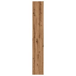 Berkfield Home Book Cabinet/Room Divider Artisan Oak 40x30x198 cm in Brown - Size: 40 x 30 x 198 cm - thumbnail 5