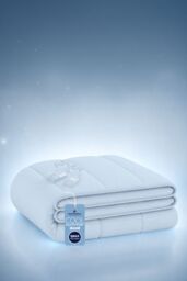 Slumberdown Cool Summer Temperature Regulating Coverless Duvet in Blue - Size: Double - thumbnail 9