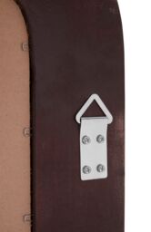 Orsina Gaia Silver Wood Wall Mirror - thumbnail 4