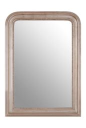 Orsina Gaia Silver Wood Wall Mirror - thumbnail 5