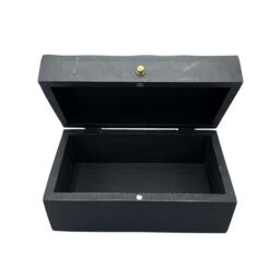 KDMD Vintage Deco - Multi Purpose Box - 22x12x10cm - Black Swirls - Size: 22 x 12 x 10 cm - thumbnail 3