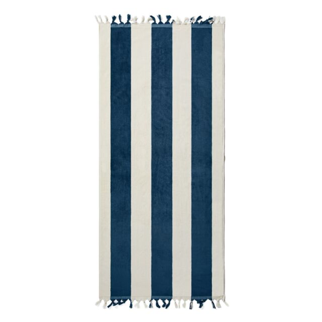 Vinga Valmer Beach Towel in Navy - image 1
