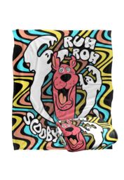 Warner Brothers Scooby Doo Officially Licensed Silky Touch Super Soft Throw Blanket 152 x 127 cm in White - thumbnail 2
